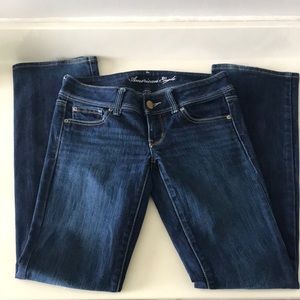 American Eagle slim boot dark wash jeans